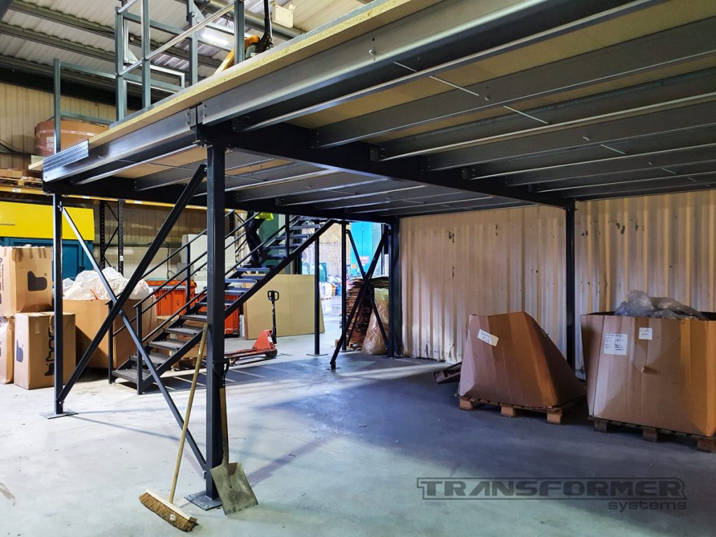 New Mezzanine Flooring Constructed for a Local Furniture Manufacturer